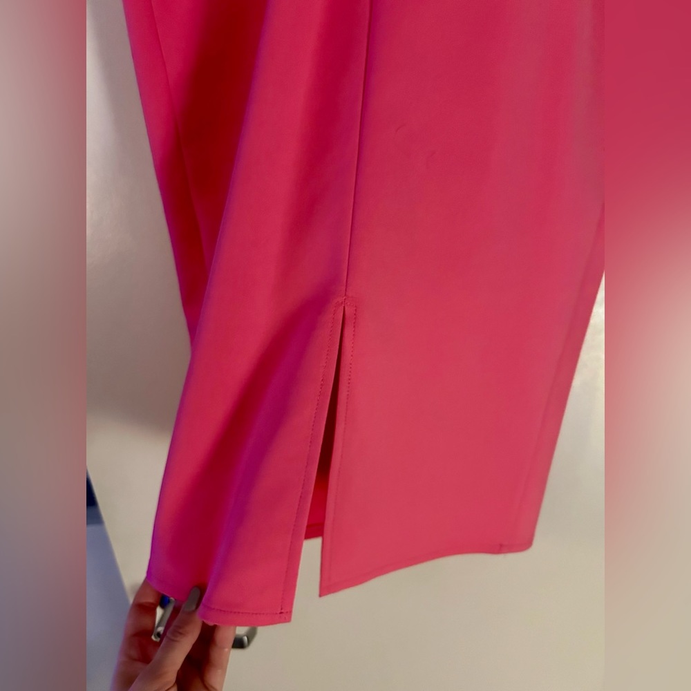 More to Come Sophia Strapless Midi Dress in Pink Size M - Picture 6 of 7